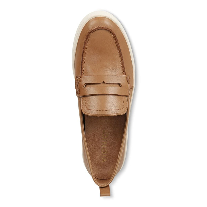 CAMEL UPTOWN LEATHER LOAFER