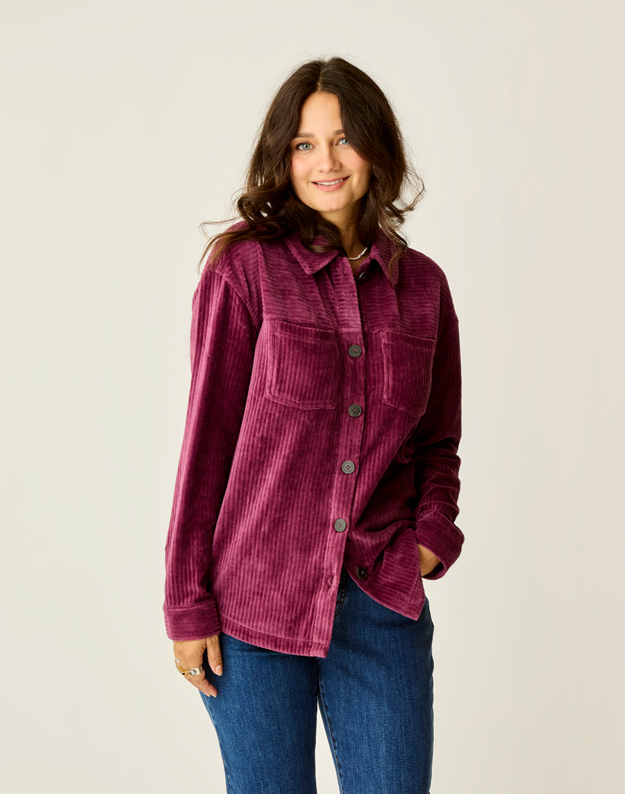 NIRVANA HUDSON STRETCH CORD SHACKET
