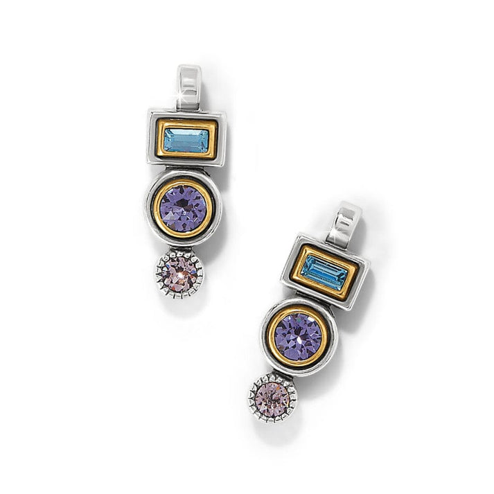 HALO GLEAM DROP POST EARRINGS
