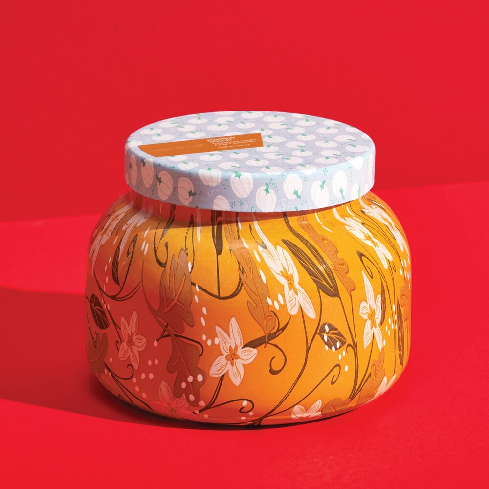 HOLIDAY PATTERN PLAY PUMPKIN DULCE 19OZ CANDLE