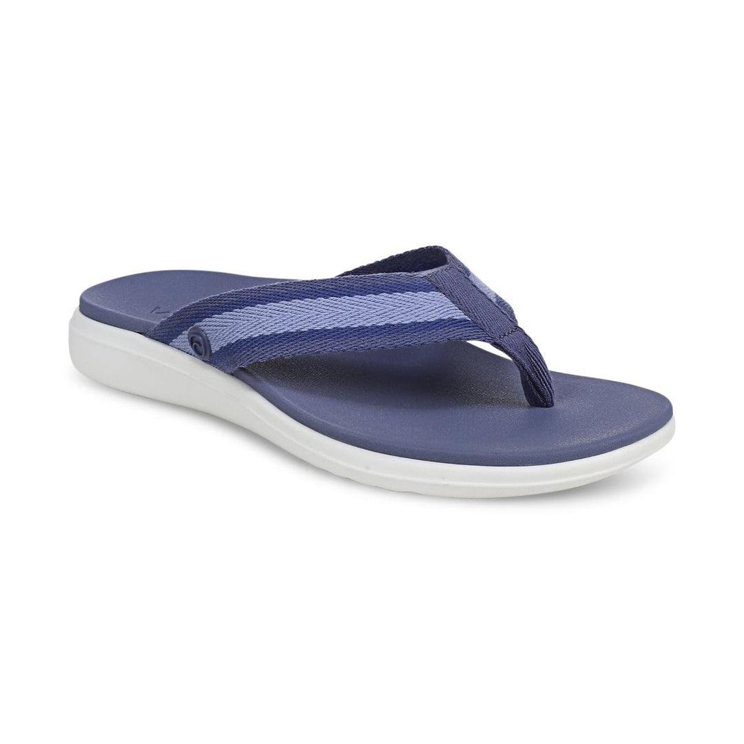 INDIGO BEACH MARLIN BLUE TOE POST SANDAL