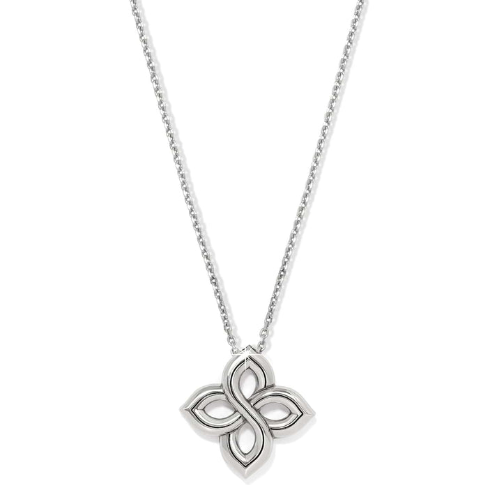 INTERLOK FLORAL KNOT NECKLACE
