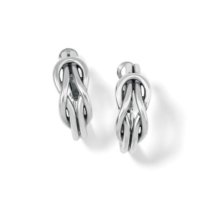 INTERLOCK HARMONY HOOP EARRINGS

