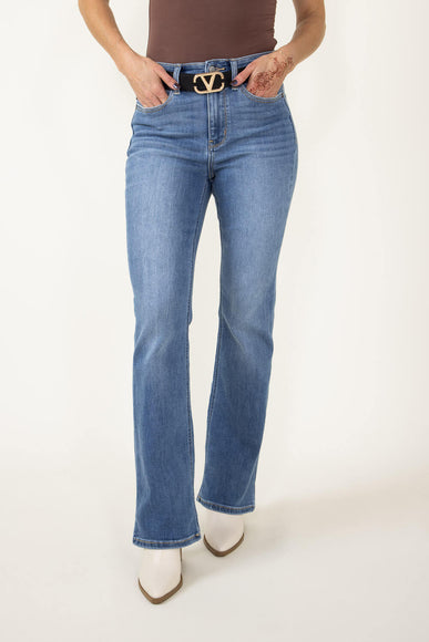 OLIVIA HIGH WAIST BOOTCUT JEANS