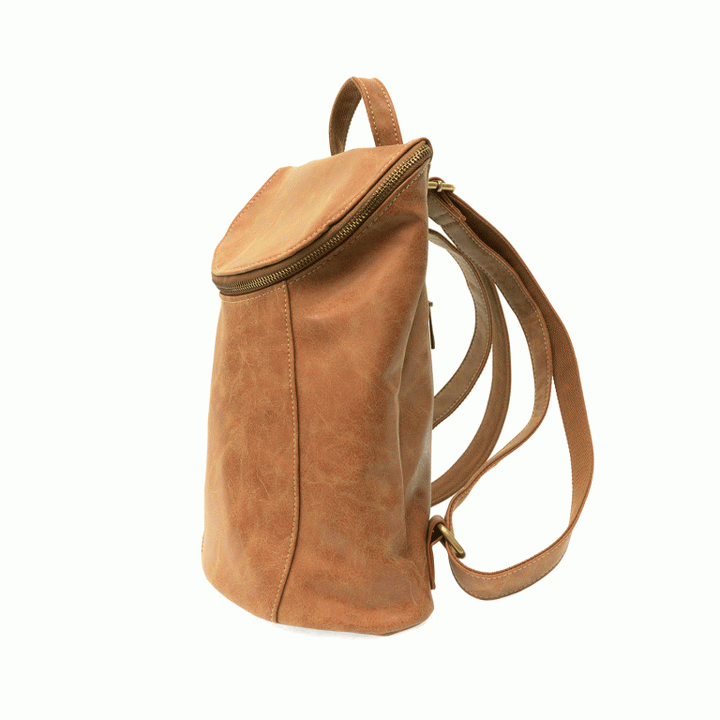 WALNUT ALYSSA DISTRESSED BACKPACK