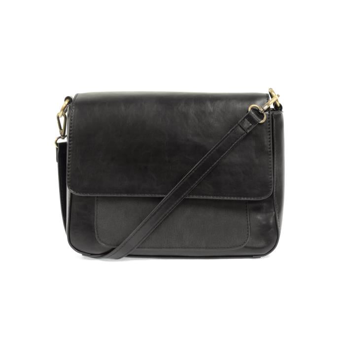 BLACK LEXI CONVERTIBLE SHOULDER BAG