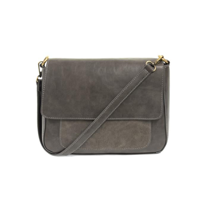 GREY LEXI CONVERTIBLE SHOULDER BAG