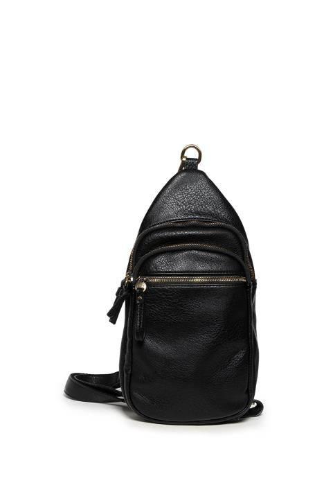 JAS BLACK MEDIUM SLING CROSSBOY BAG
