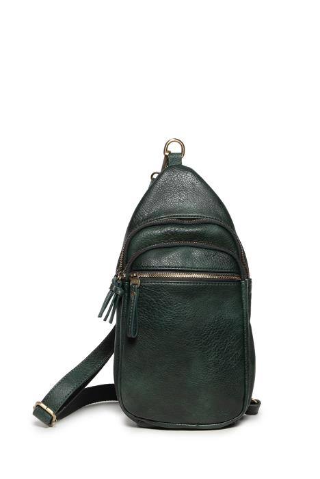 JAS EVERGREEN MEDIUM SLING CROSSBODY BAG
