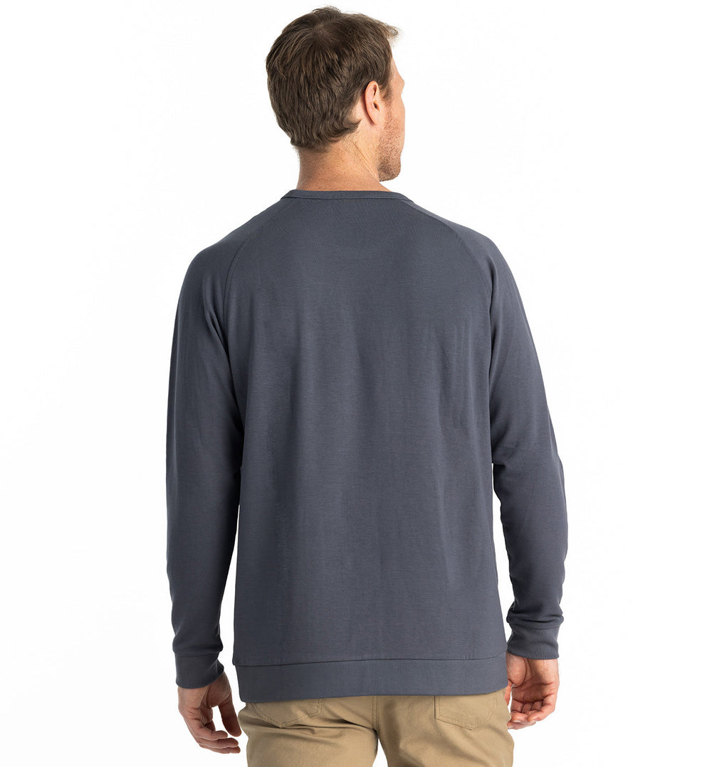 MEN'S STORM CLOUD BAMBOO LIGHTWEIGHT FLEECE CREW
