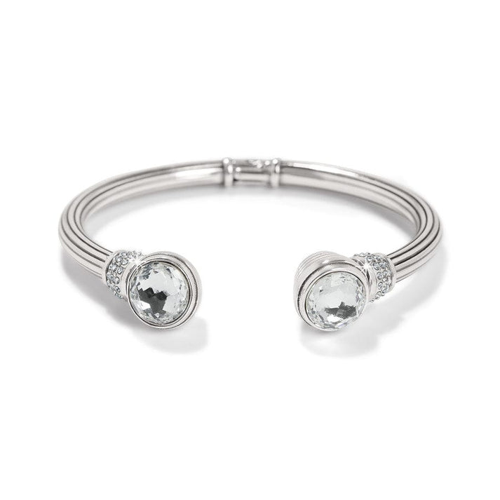 MERIDIAN AURORA PETITE CRYSTAL HINGED  BRACELET