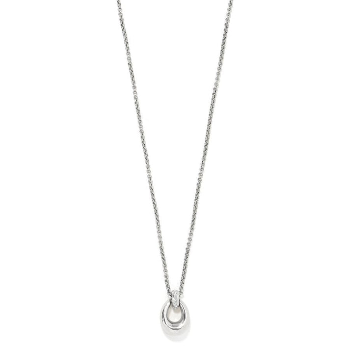 MERIDIAN GEO OVAL MINI NECKLACE
