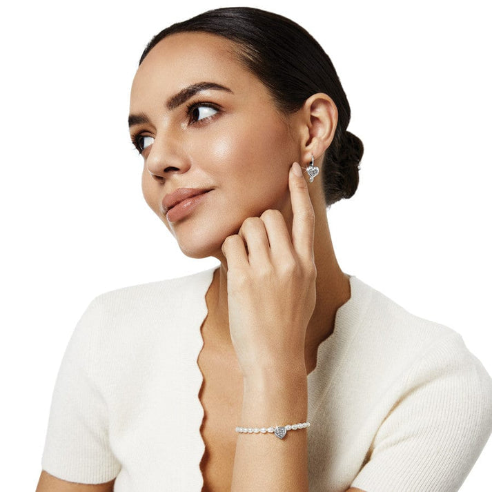 MERIDIAN ZENITH HEART PEARL BRACELET
