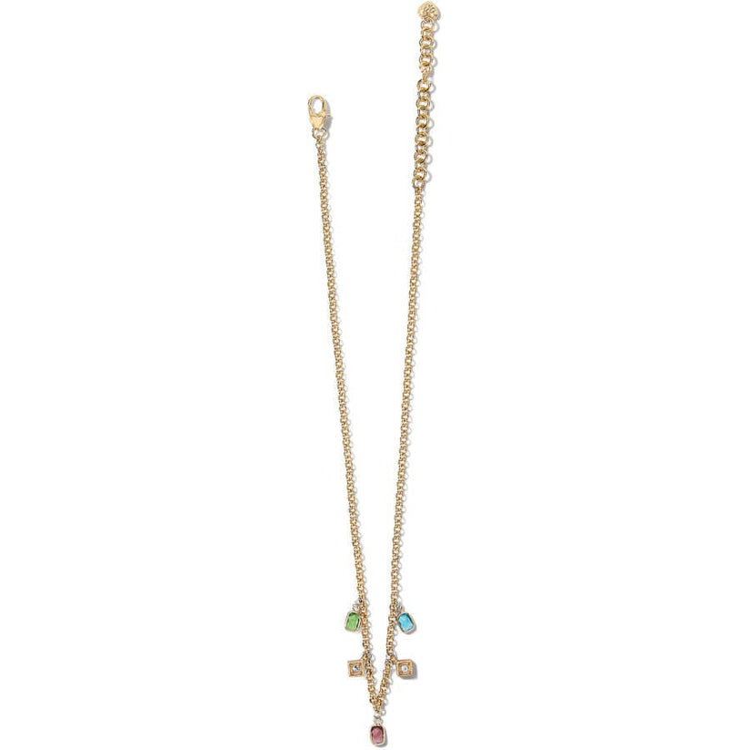 GOLD MERIDIAN ZENITH PRISM NECKLACE
