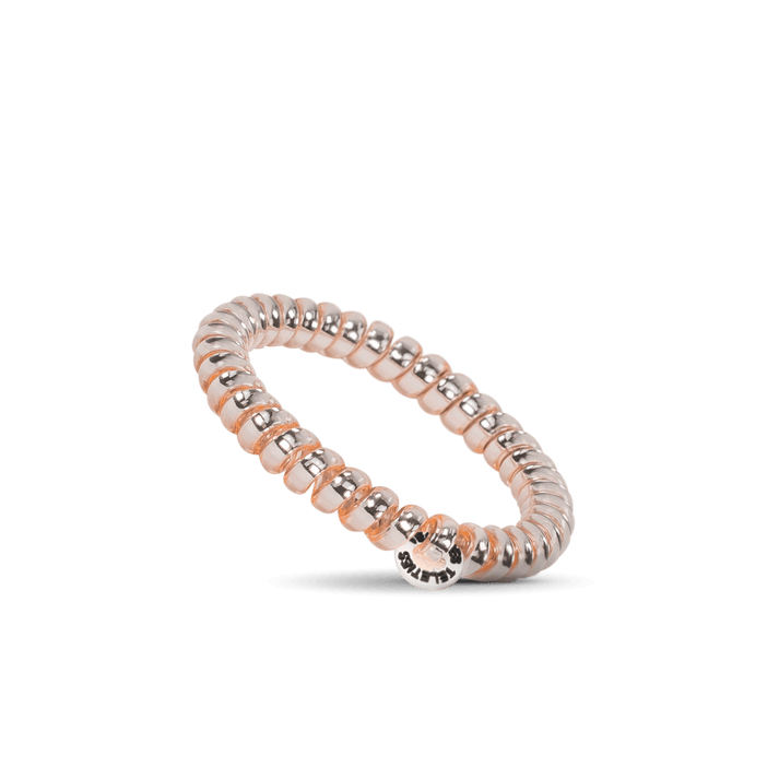 MILLENNIAL PINK SMALL SPIRAL HAIR TIES
