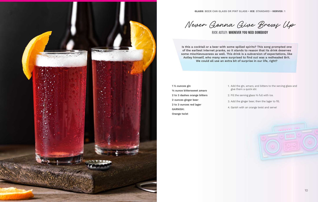 TOTALLY 80'S COCKTAILS BOOK