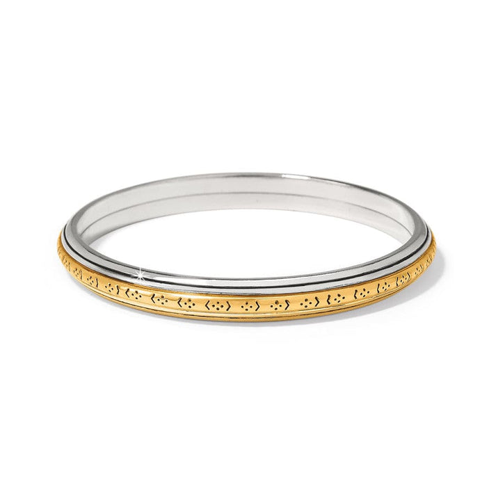 MOSAIC TWO TONE BANGLE
