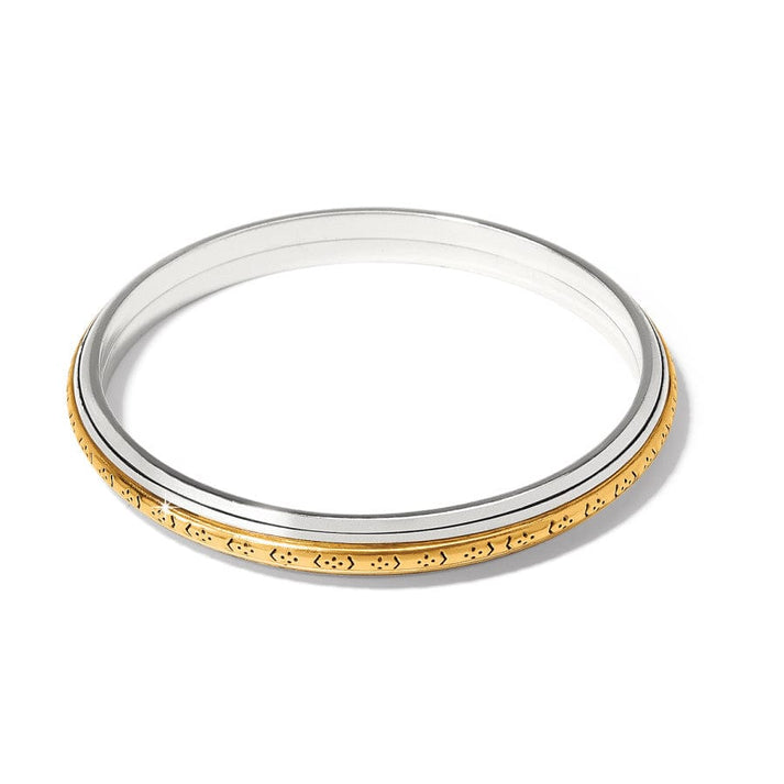 MOSAIC TWO TONE BANGLE
