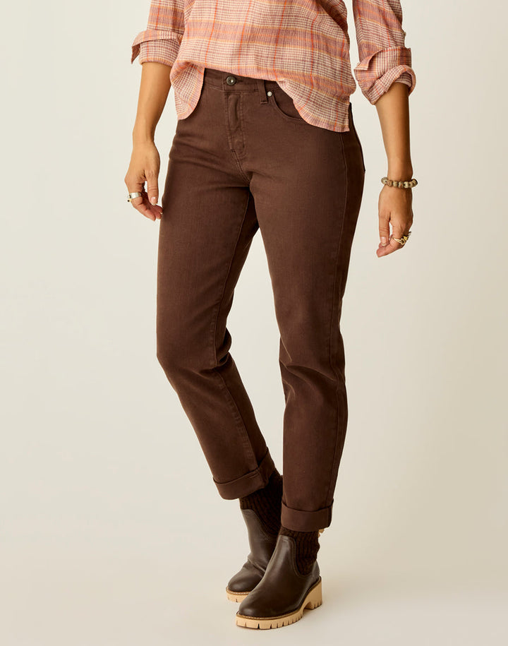 ESPRESSO CARSON HIGH RISE JEANS