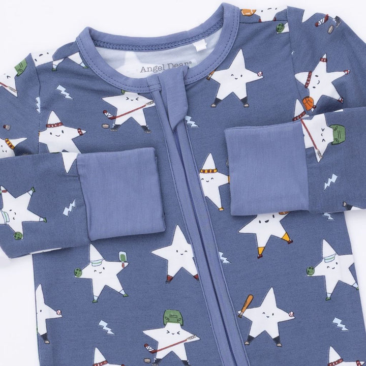 SPORTS ALL STARS GLOW IN THE DARK CONVERTIBLE ROMPER