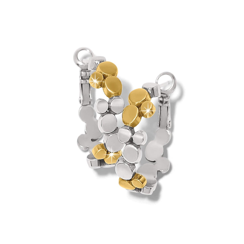 PEBBLE EDGE SMALL HOOP
