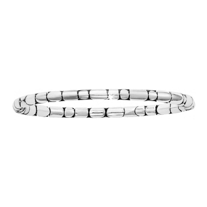 PEBBLE SLIM HINGED BANGLE