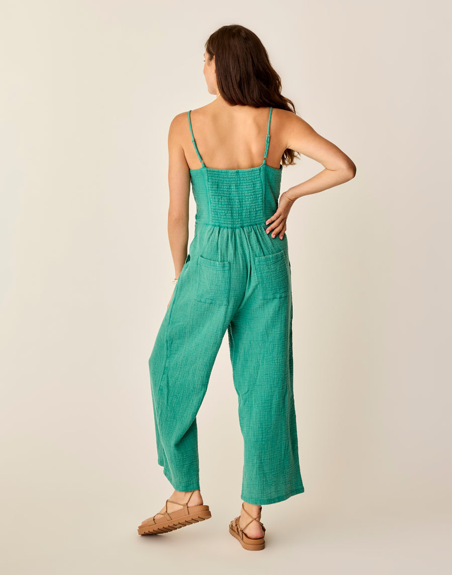 JADE KNOX GAUZE JUMPSUIT
