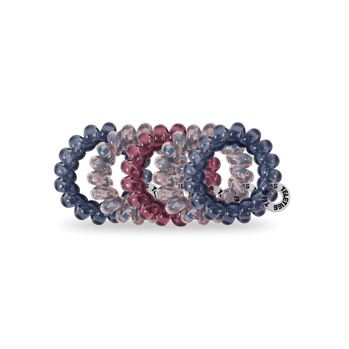 PURPLE HAZE TINY SPIRAL HAIR TIES