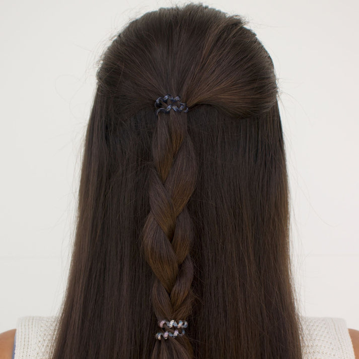 PURPLE HAZE TINY SPIRAL HAIR TIES