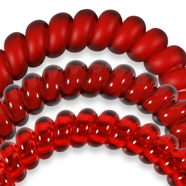 RED CARPET READY SMALL SPIRAL HAIR TIES