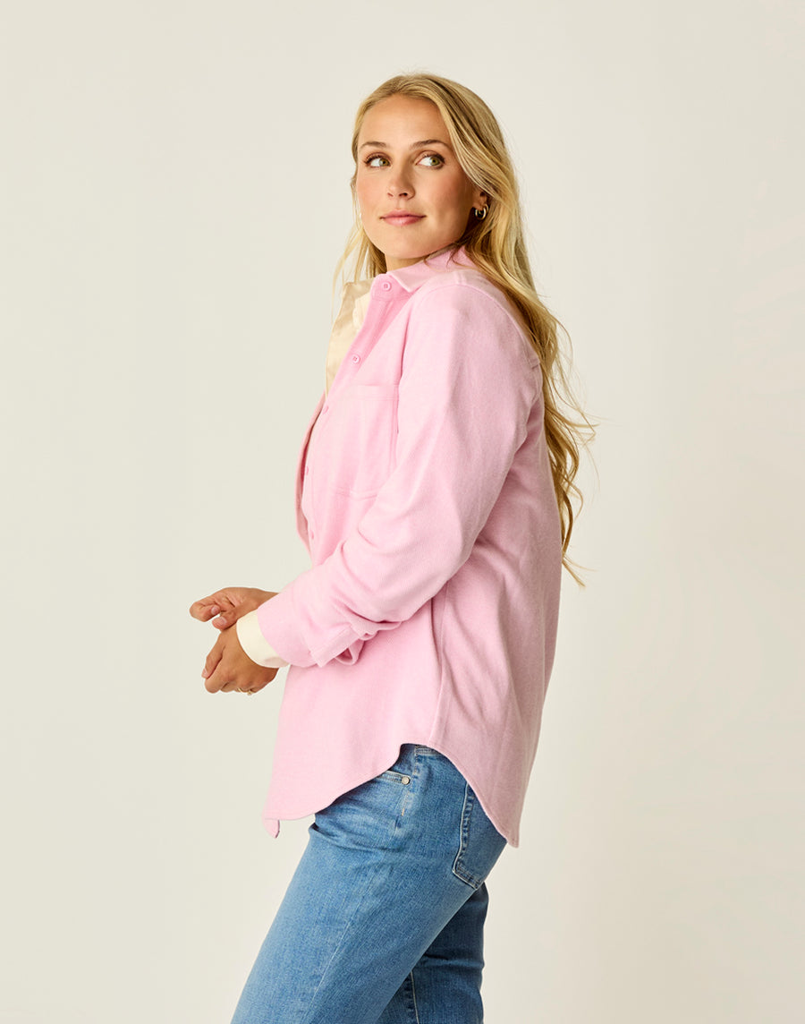 MAUVE HEATHER FAIRBANKS SUPERSOFT SHIRT