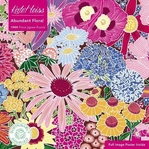 ABUNDANT FLORAL 1000 PIECE PUZZLE
