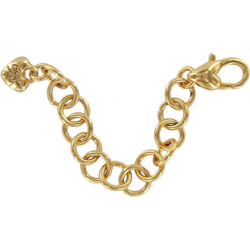 GOLD SHORT NECKLACE EXTENDER BY BRIGHTON
