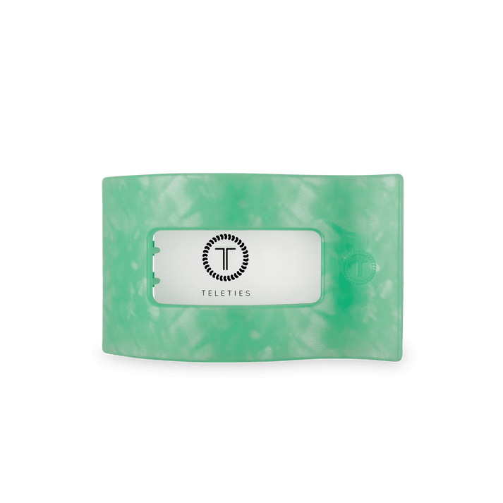 SPRING SPLASH MEDIUM FLAT RECTANGLE HAIR CLIP