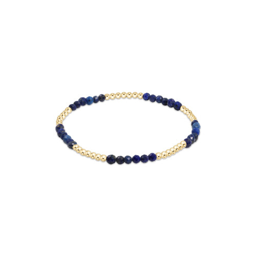 LAPIS BLISSFUL PATTERN 2.5MM BEAD BRACELET