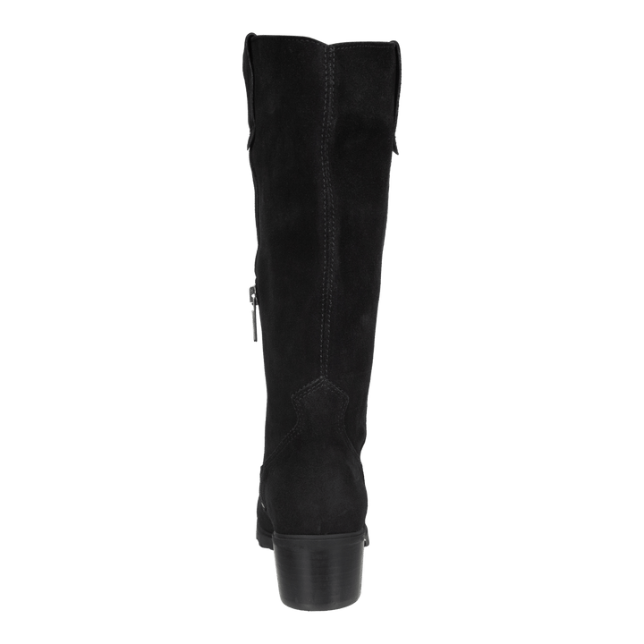 TALLOW BLACK SUEDE TALL BOOT