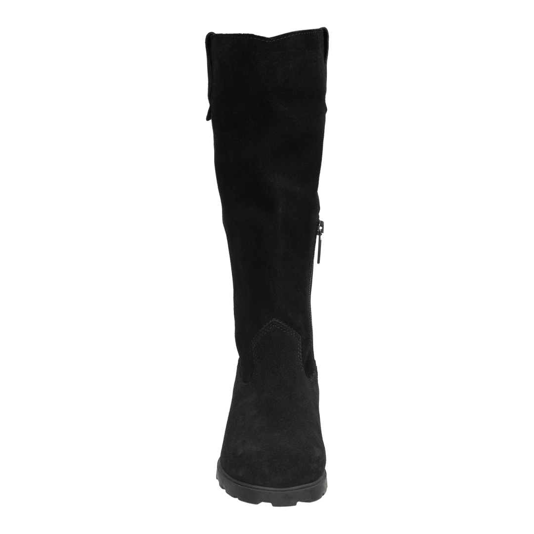 TALLOW BLACK SUEDE TALL BOOT