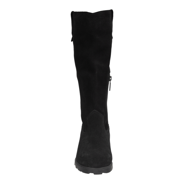 TALLOW BLACK SUEDE TALL BOOT