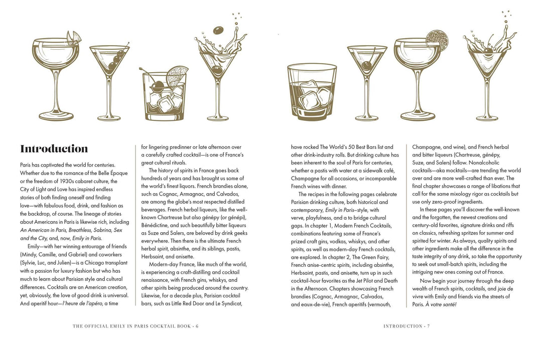 EMILY IN PARIS COCKTAIL BOOK