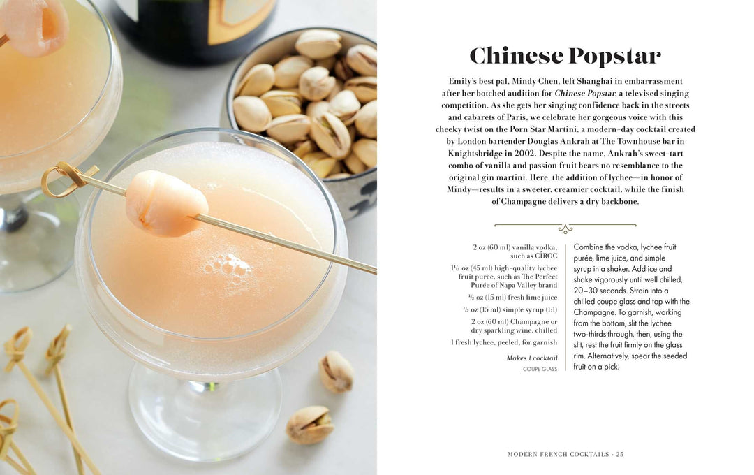 EMILY IN PARIS COCKTAIL BOOK