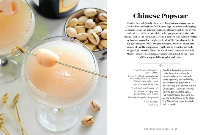 EMILY IN PARIS COCKTAIL BOOK