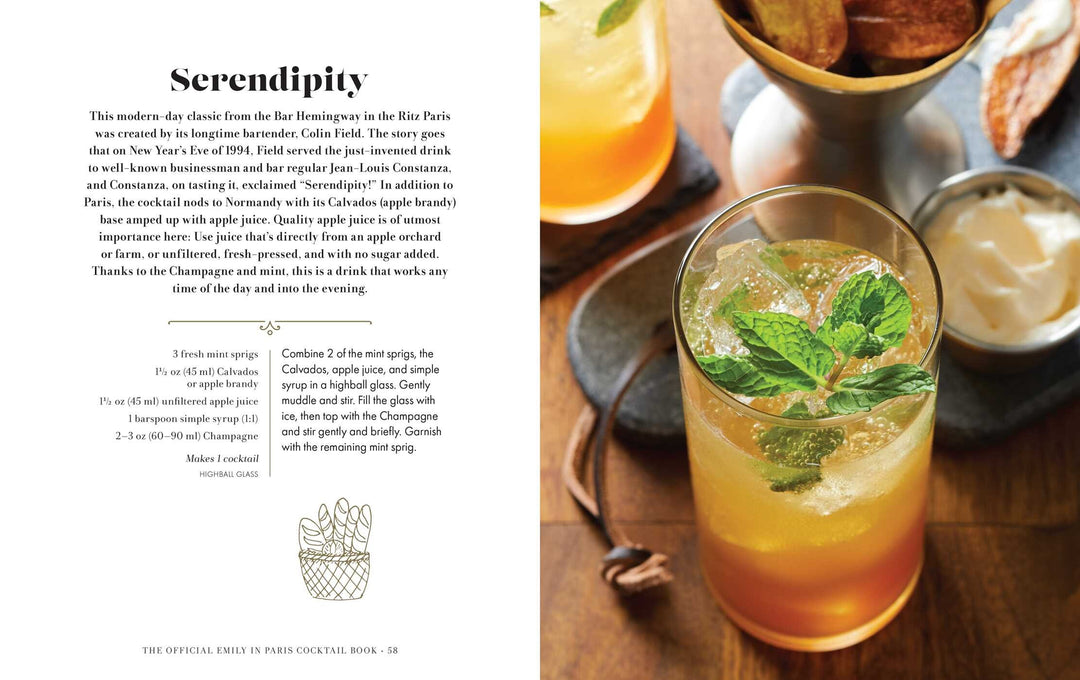 EMILY IN PARIS COCKTAIL BOOK