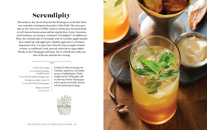 EMILY IN PARIS COCKTAIL BOOK