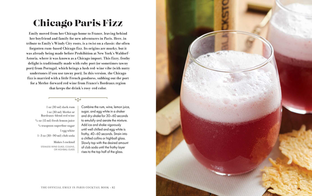 EMILY IN PARIS COCKTAIL BOOK
