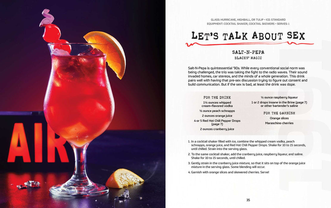 THE ULTIMATE '90S COCKTAIL PLAYLIST BOOK