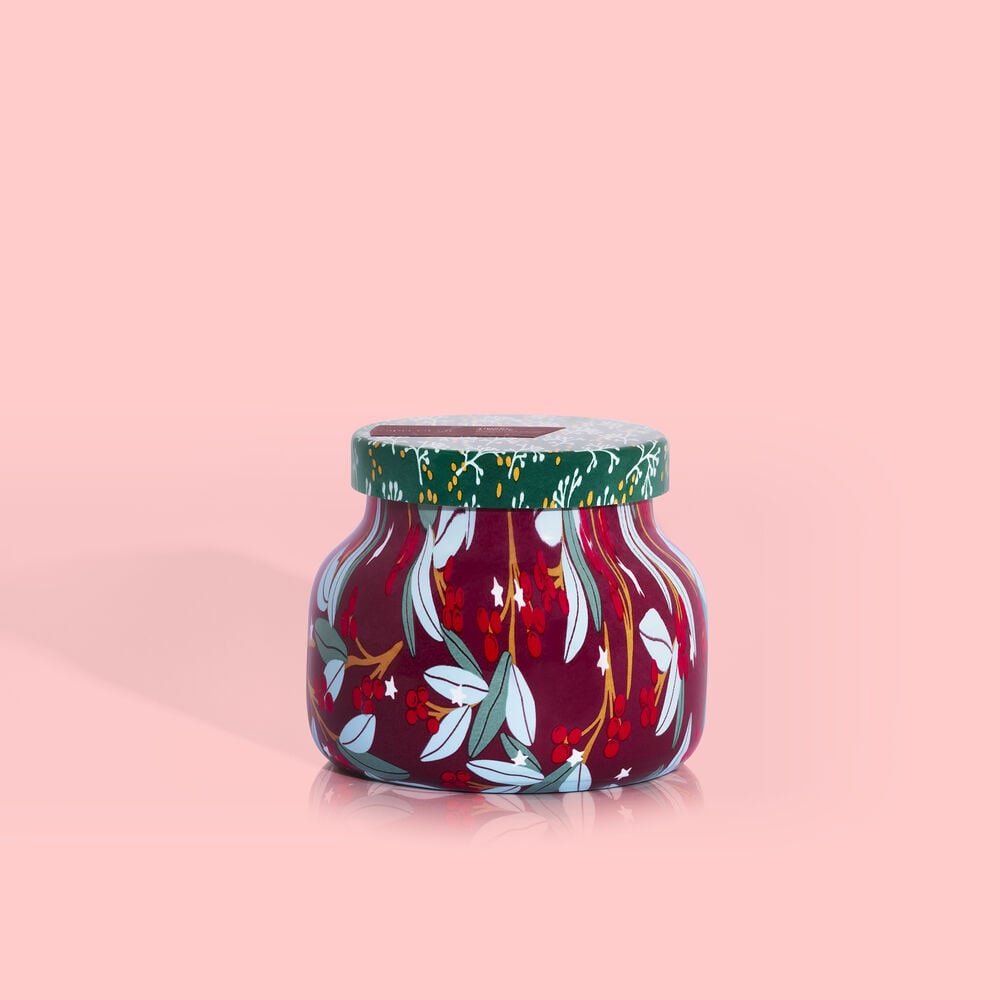 HOLIDAY PATTERN PLAY 8OZ TINSEL & SPICE CANDLE