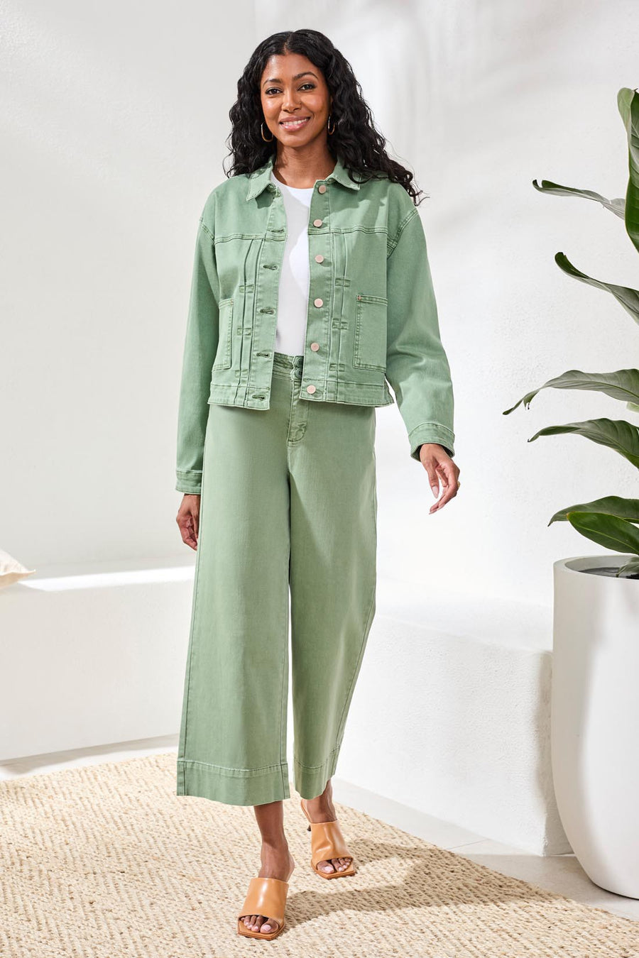 MOSS COMFORT STRETCH DENIM JACKET