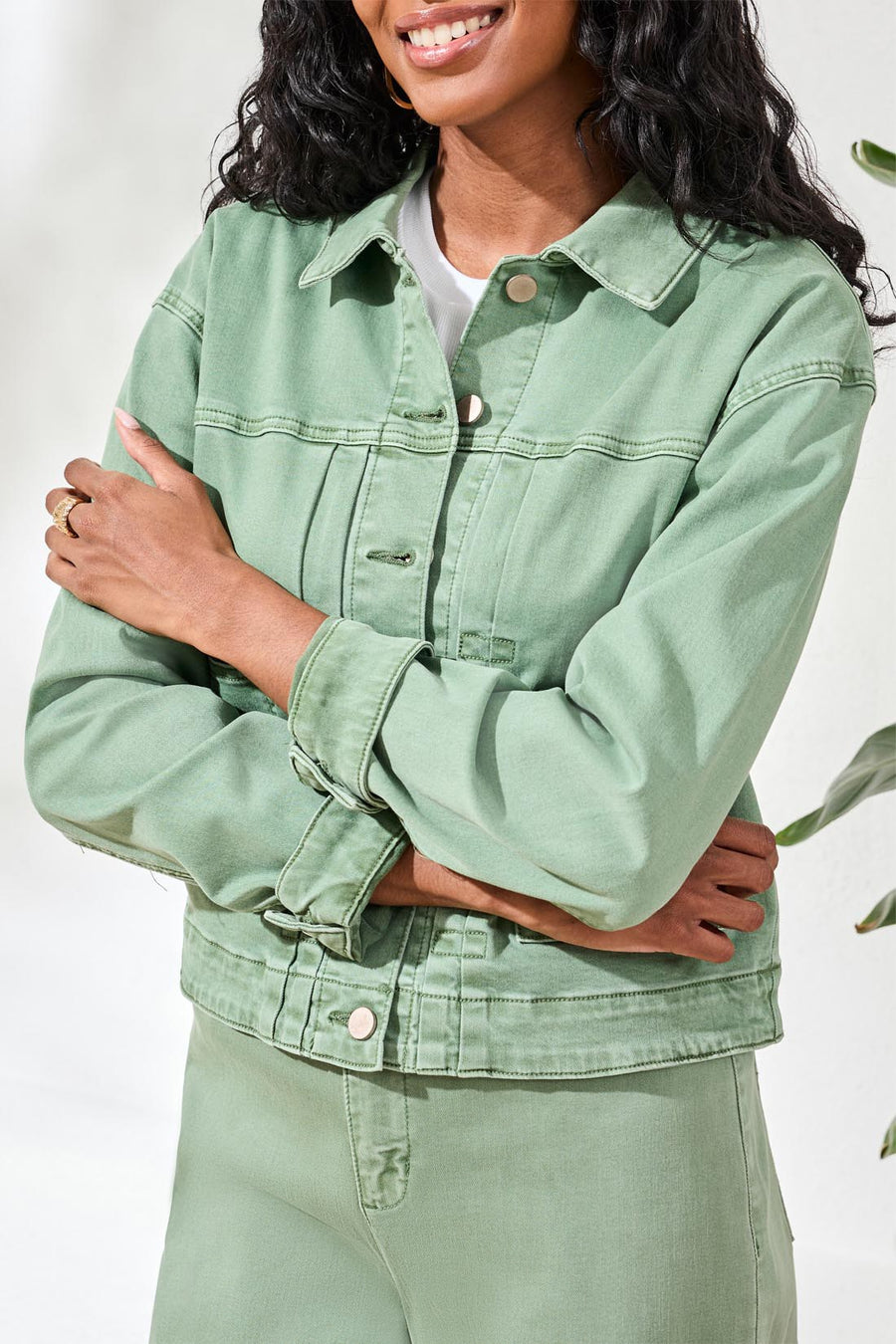 MOSS COMFORT STRETCH DENIM JACKET
