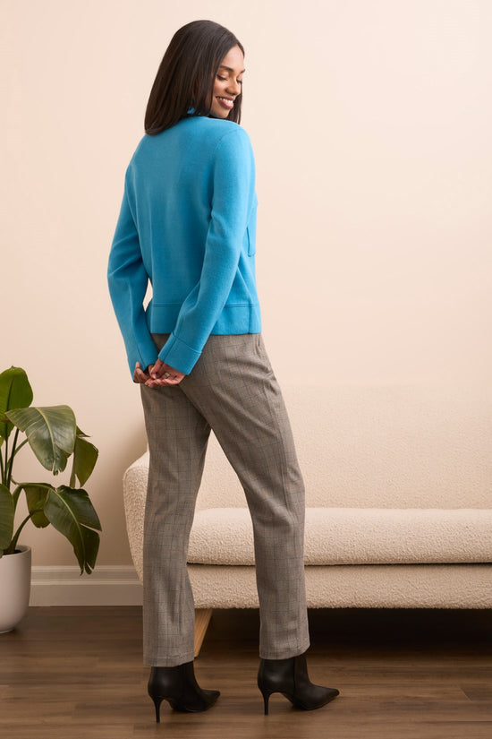 CELESTIAL DOUBLE KNIT SWEATER JACKET