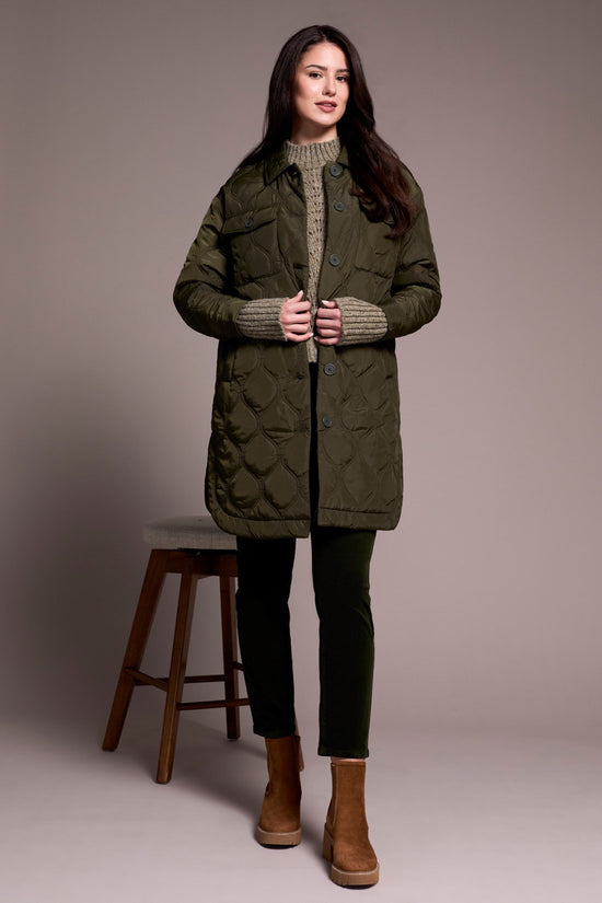 SPRUCE LONG QUILTED JACKET

